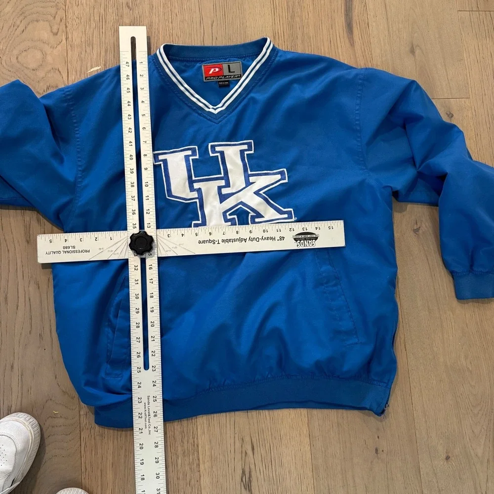 Vintage Pro Player Kentucky Wildcats Windbreaker Jacket Mens L Pullover‎ 90s